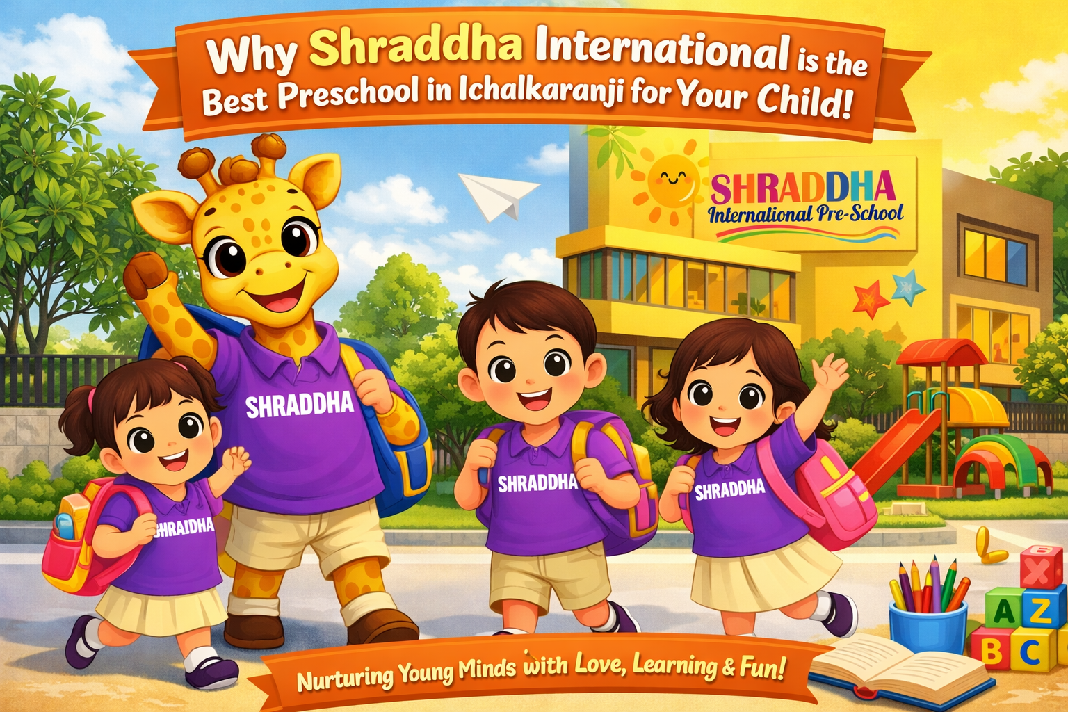 Best preschool ichalkaranji - Shraddha international preschools